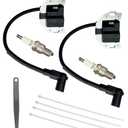 YAMAKATO 21171-0743 Ignition Coil for Kawasaki John Deere X300 Toro Zero Turn with FR651V FR691V FX751V FX801V FX850V FR600V Lαwnmower Engiηes, Armature Magneto 21171-0711 21171-0738 21171-7041