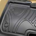 Floor Mats for Honda Civic 2016-2021, All Weather Floor Mats Trunk Cargo Liner and Door Sill Guards Accessories, Full Coverage Set