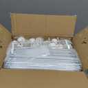 HOMIDEC Shoe Rack, 8 Tier Shoe Storage Cabinet 32 Pair Plastic Shoe Shelves Organizer for Closet Hallway Bedroom Entryway | 32 Pair, Shoe Shelves, Organizer, for Closet (White)