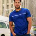 Mega Tshop Men's Cotton Short Sleeve Shirts Color Block Graphic Tee (XXXL)