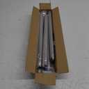 Adjustable Shower Curtain Rod 31-80 Inch, Never Rust Stainless Steel Silver Tension Rod, 1" Heavy Duty No-Drill for Bathroom, Kitchen & Closet