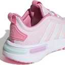adidas Unisex-Child Racer Tr23 Sports Trainer Shoes (6.5 Big Kid, Clear Pink/Zero Metallic/Bliss Pink)