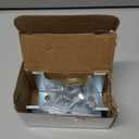 AX3R Round Post Adapter Brackets Compatible with Ghost Controls 3 inch Round Steel Posts for Automatic Gate Opener Systems Galvanized Steel Post Mounting Bracket with Installation Screws