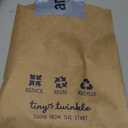 Tiny Twinkle Mess-Proof Baby Bibs for Eating | Waterproof, Wipeable Toddler Bibs with Catch-All Pocket | Feeding Bibs for Girls & Boys(3 Pack,Blue Floral)