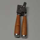 Upgraded Efficient Manual Can Opener - Selected Solid Wood Handle, Sharp and Smooth Blade Edge, Portable Design, Easy-Open Large Knob, Versatile for Various Bottle CapsRosewood