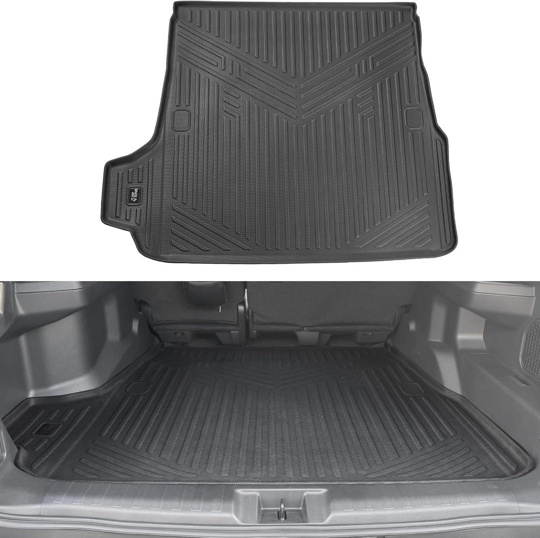 JOYTUTUS Cargo Mat Compatible with 2025 2026 4Runner 6th Gen, TPE All Weather Cargo Liner Custom Fit Trunk Mat Liner for 2025 2026 4Runner Accessories (Only 5 Seater & Only Gas)
