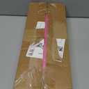 LANTEFUL 3 Tier Shoe Rack for Closet, Shoe Organizer with 5 Hooks, Long Shoe Shelf Storage for Shoe and Boot Stackable Free Standing Shoe Rack for Entryway, Garage, Small Spaces, Dorm, Pink