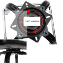 DXRacer Gaming Chair Valkyrie Black, Grande (2 Pack)