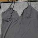 SUUKSESS Women Sexy Deep V Neck Sleeveless Fitted Basic Tops Y2K Tank Top Cami, M