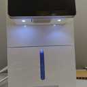 FRIGIDAIRE Countertop Crunchy Chewable Touchscreen Nugget Ice Maker, 33lbs per Day, Auto Self Cleaning, White