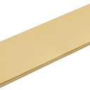 goldenwarm 15 Pack Gold Finger Edge Pulls Drawer Finger Pulls Champagne Gold Kitchen Hardware Handles Bedroom Dresser Drawers,5in Hole Center