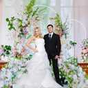 Wokceer Wedding Arch Backdrop Stand 7.2FT, 6.6FT, 6FT Set of 3 White Metal Wedding Arch Stand for Wedding Ceremony Baby Shower Birthday Party Garden Floral Balloon Arch Decoration