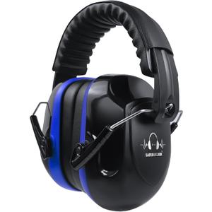 SAFEBUILDER Ear Muffs Noise Reduction SNR 33dB Adjustable Lightweight Safety Earmuffs Sound Proof Noise Cancelling ANSI