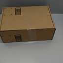 Coutgo Women's Slingback High Heels Pointed Toe Stilettos Metal Buckle Dress Party Pump Shoes (8.5, Red/Brown)