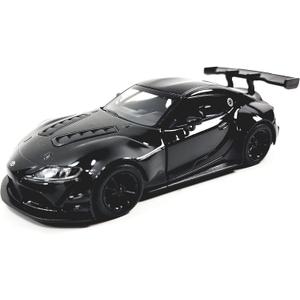 KiNSMART Toyota GR Supra Concept Racing Edition 1/36 Scale Diecast Race Car (Black)