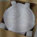 Automatic Cat Feeder for 2 Cats,6 Meals/Day,12 Portions/Meal,Dual Power Double Bowls,Dry Pet Food Autofeeder,10S Voice Record,Flexible Programmable Schedule Timer(White,Stainless Dual Bowls)