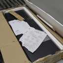 Homes: Inside + Out Apexa 6-Cube Storage Organizer Shelves, Stackable Wood Bookcase Fits Cubby Bins for Organization, Dorm Teen Room Decor & Home Office, Black