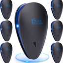 6 Pack 2026 Ultrasonic Repellent Indoor, Mouse Traps Insert Plug in, Pest Control Repellent Ant, Roach,Rodent, Mouse, Bugs, Mosquito, Spider, for Home, Office, Kitchen