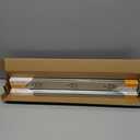 Goldenwarm 5 Pair Metal Silver Drawer Slides 22 Inch, Side Mount Ball Bearing Full Extension Glides for Dresser, Tool Box, Trash Can, and Kitchen Cabinets, Heavy Duty 100 LB Capacity