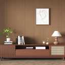 Haimin Wall Panels Peel and Stick 10 Pieces 23.6x11.8in (19.4 Sq. Ft. Coverage) Lightweight Backsplash Textured Grasscloth Look Self-Adhesive Tile Ideal for Kitchen Bathrooms Living Rooms Bedrooms