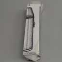 12oz Black Flask with 4 Shot Glasses in Cap  Stainless Steel with Waterproof Leather Case, Leakproof, Reusable, Travel