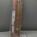 LETAU Cordless Wood Window Shades Blinds, Roman Bamboo Patio, Blinds, Window Shade, Almond Brown, 27" W x 64" L