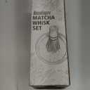 Matcha Whisk Set 5pcs  Bamboo Matcha Whisk (Chasen), Whisk Holder, Chashaku Scoop, Spoon, Fine Mesh Sifter, Starter Matcha Kit for Beginners, Tea Ceremony Gifts