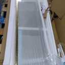 Frameless Pivot Glass Shower Door 48" W  72" H, Pivot Swing Shower Door with 1/4" SGCC Tempered Glass, Brushed Gold