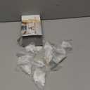 Amerdeco 10 Pack Brushed Gold Cabinet Knobs, Single Hole Cabinet Handles, 2 Inch Solid Zinc Alloy Cupboard Drawer, Knobs Kitchen, Cabinet Knobs T Bar Hardware ZH0003