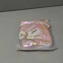 Hiroyuki Iridescent Makeup Bag, 14 inches Cosmetic Bag, Large Capacity Travel Pouch (Face, pink)