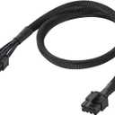 PCIE Cable for Seasonic, PSU 8 pin Male to Dual PCIe 8pin (6+2) Male Power Supply for Seasonic Modular Power Supply (65cm)