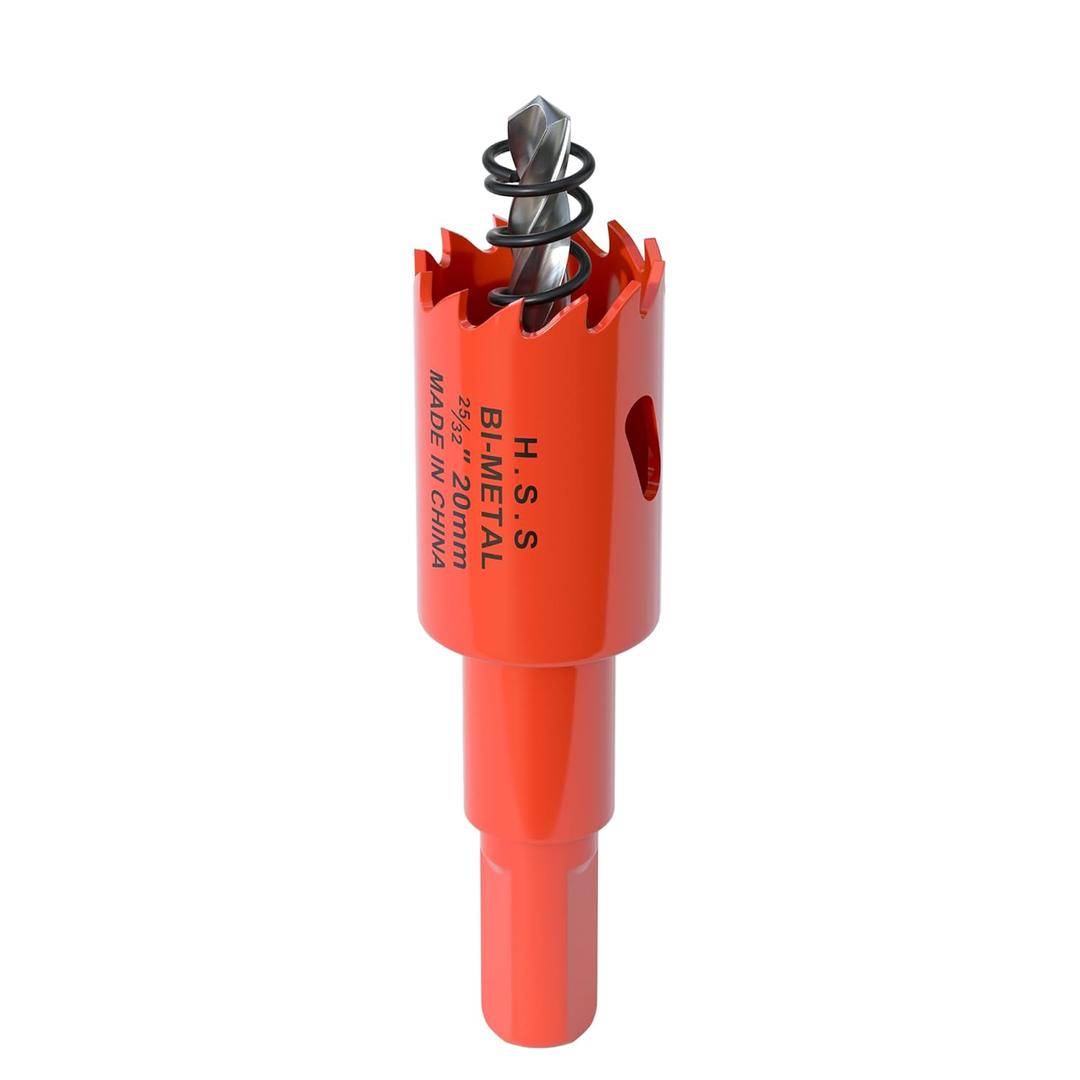 Hole Saw 25/32" (20mm), Bi-Metal Hole Cutter, Hole Saw Drill Bits for Drilling Holes in Wood, Plastic, Drywall, Soft Metal Sheet