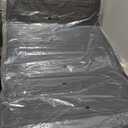 Mixsuper All Weather Cargo Liner - Custom Fit Trunk Mat Compatible with Ford Fusion (2013-2020), Platinum (2017-2018), Sport (2017-2020) Black