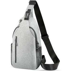 Crossbody Sling Bag for Women & Men, Waterproof Sling Backpack, Lightweight Shoulder Chest Bag for Hiking, Travel