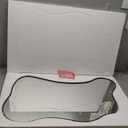 Gluck Plants Irregular Wall Mirror,18x22 Black Asymmetrical Unique Cloud Shape Frameless Vanity Waved Mirror for Bathroom, Bedroom, Living Room, Entryway, Fireplace