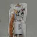 200LED Hanging Sphere Lights, Battery Operated Starburst Lights, 8 Modes Dimmable Remote Control, Waterproof Copper Wire Fairy Light for Indoor Outdoor Christmas Decor (Warm White)