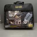 Aierxuan Dodge Ram Car Seat Covers Full Set Waterproof Leather Custom Fit 2009-2026 1500, 2010-2026 2500/3500 Crew Quad Regular Cab Truck Pickup with Split Bench 60/40(Full Set/Black-Red)