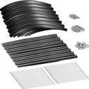 Land Guard 8×2×2ft Galvanized Raised Garden Bed Kit, Raised Garden Boxes Outdoor, Oval Metal Raised Garden Beds for Vegetables, Gray