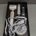 7 in ONE Hair Dryer Brush, Powerful Blow Dryer Brush with Air Curler for Hair, Brush Blow Dryer with Diffuser, Ionic Hot Air Brush Fast Dry, Volumize, Curls, Straight, Hair Styling Tools 100-120V