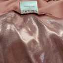 20ftx40ft Rose Gold Ceiling Curtain for Wedding Parties 4 Panels Wrinkle-Free 40 FT Long Tent Draping Curtains for Wedding, Birthday & Theme Parties, 40ft Height with Rod Pocket