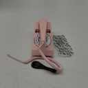 Pink Wall Phone for Home, Vintage Decorative Wall-Mounted Landline Telephone for Home, Old Fashion Rotary Dial Phone with Redial,Solid Trimline Phones for Office/Hotel/School