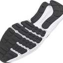 Under Armour Women's Charged Surge 4, (001) Black/Anthracite/White, 9.5, US