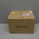 3DHoJor Matte PLA Filament 1.75mm, 1kg*4 Bundle Cardboard Spool PLA Filament 1.75 PLA 3D Printing Filament, Print with Most 3D Printers-Green, Pink, Blue, Tangerine