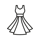 Floral Dress. Long Size Medium