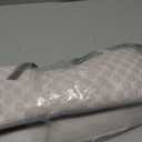 Homaisson Large Donut Cushion for Bed Sores, Wheelchair Seat Pad, Pressure Relief Cushion with Hole for Elderly Disabled Paralyzed, Stretch Cotton, Breathable Ice Silk Fabric, Removable Zipper Cover