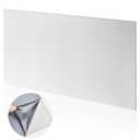 MorningRo 430 Stainless Steel Sheet Metal 24 x12 Inches 24ga Metal Plates Panel #4 Brushed Finish Magnetic Mount Board Wall Food Truck Restaurant Crafting Kitchen Floor Trailer Garage Gym (1 Pack)