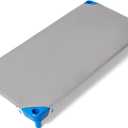 Comfyanno Cot Sheets for Daycare Toddler Size - 23" x 40" - 10 Pack Bulk - Soft & Comfortable Brushed Microfiber - Fitted Cot Sheet Cover - for Daycare/Preschool Kids, Boy/Girls Nap Time - Grey