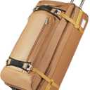 Rolling Duffle Bag with Wheels100L Large Travel Bag with 5 Handles, Compression Straps, Heavy-Duty Duffel Bag for Travel Wheeled Duffle Luggage, Expandable Luggage for Long Trips (Military Desert)