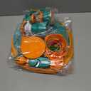 FUN LITTLE TOYS Pop Up Play Tent with Camping Gear and Tools Set, Outdoor Toys for Kids