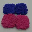 Chenille Microfiber Mop Heads, 4 Pack